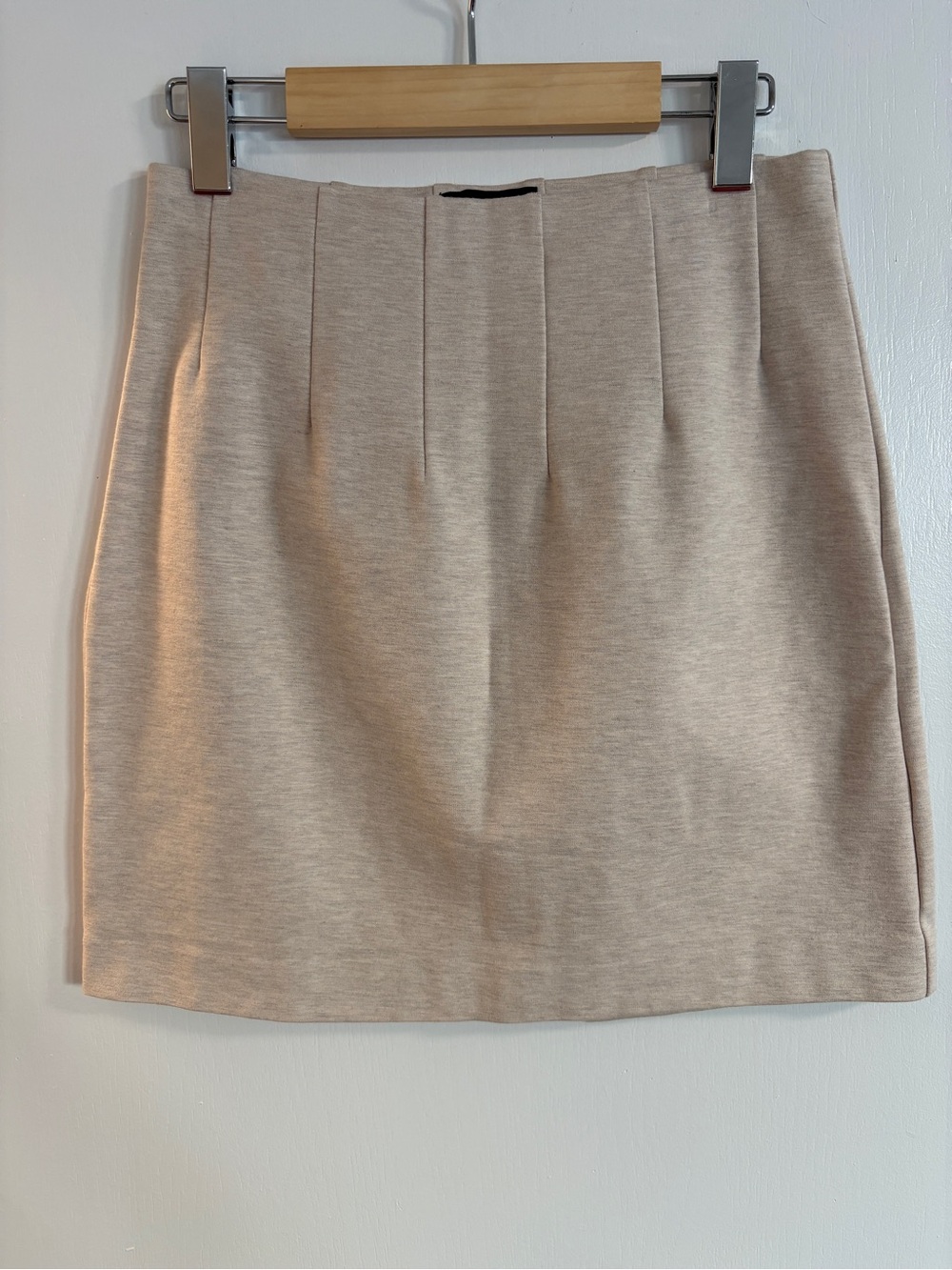 Express S/P Heathered Beige Skirt